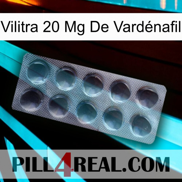 Vilitra 20 Mg De Vardénafil 30